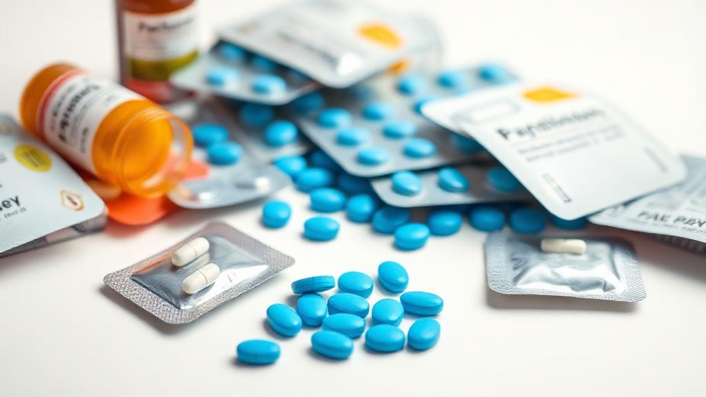 Balenie generických tabliet Viagry určených na zlepšenie erekcie